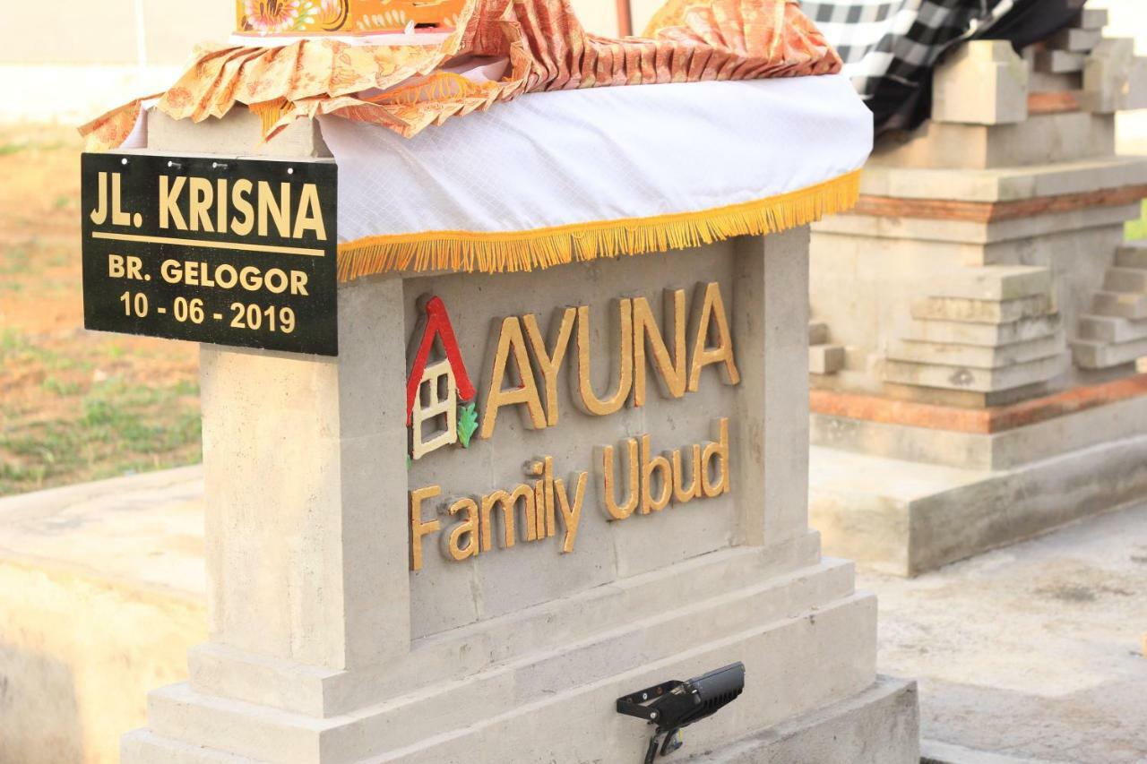 Hotel Ayuna Family Ubud Exterior foto